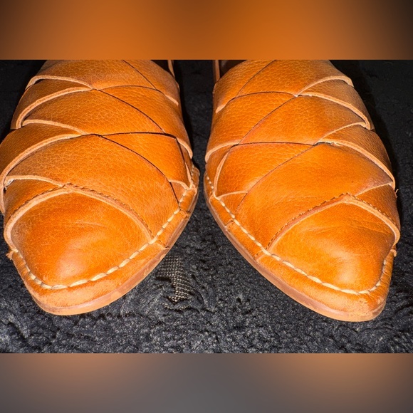 Pikolinos Caleta Flats Brandy Tan Leather Women's Loafers 🌾 Size 38 US 7.5 🌾 - Picture 10 of 11